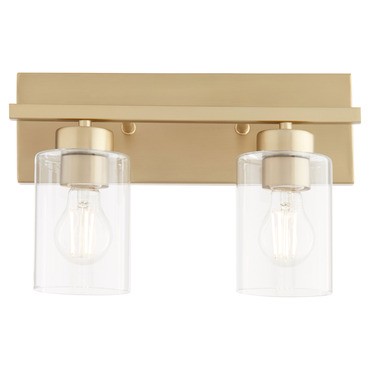 Carter Bathroom Vanity Light | Quorum at Lightology Carter Bathroom Vanity Light