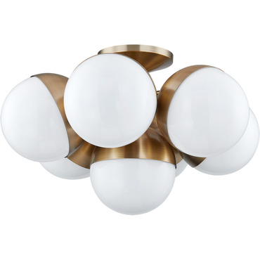 Cupertino Semi Flush Ceiling Light