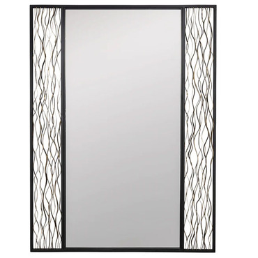 Estela Rectangle Mirror | Varaluz at Lightology Estela Rectangle Mirror