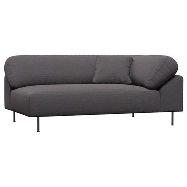 Collar Open End Sofa
