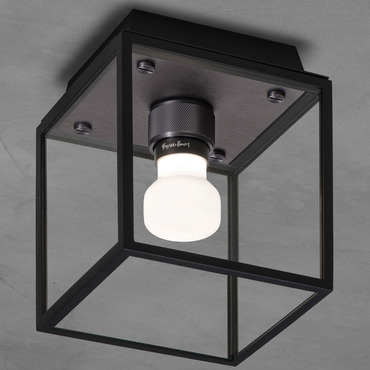 Caged Wet Wall / Ceiling Light | Buster + Punch at Lightology Caged Wet Wall / Ceiling Light