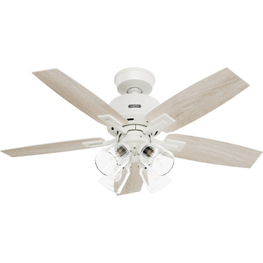 Gatlinburg Ceiling Fan with Light | Hunter Fan at Lightology Gatlinburg Ceiling Fan with Light