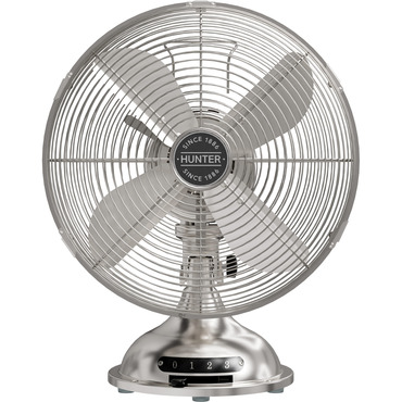 Classic D12 Portable Desk Fan | Hunter Fan at Lightology Classic D12 Portable Desk Fan