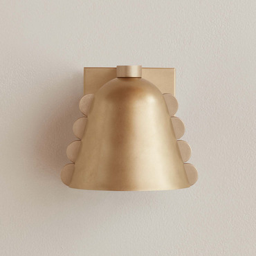 Brass Calla Wall Sconce | In Common With at Lightology Brass Calla Wall Sconce