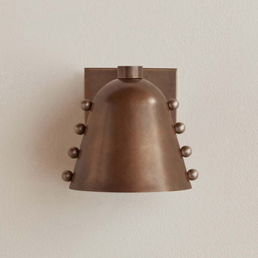 Brass Gemma Wall Sconce | In Common With at Lightology Brass Gemma Wall Sconce