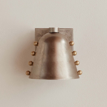 Brass Gemma Wall Sconce | In Common With at Lightology Brass Gemma Wall Sconce