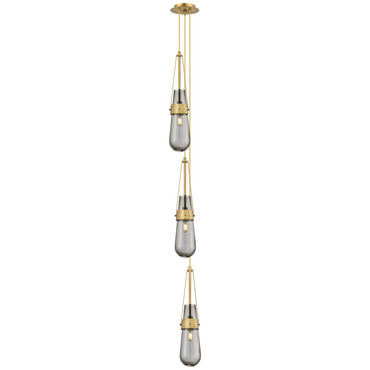 Milan Narrow Multi Light Pendant | Innovations Lighting at Lightology Milan Narrow Multi Light Pendant