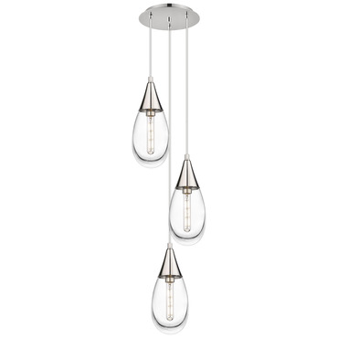 Malone Multi Light Pendant | Innovations Lighting at Lightology Malone Multi Light Pendant
