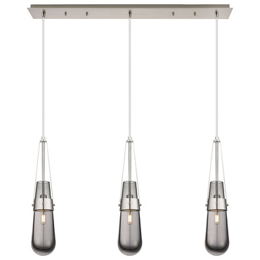 Milan Linear Multi Light Pendant | Innovations Lighting at Lightology Milan Linear Multi Light Pendant
