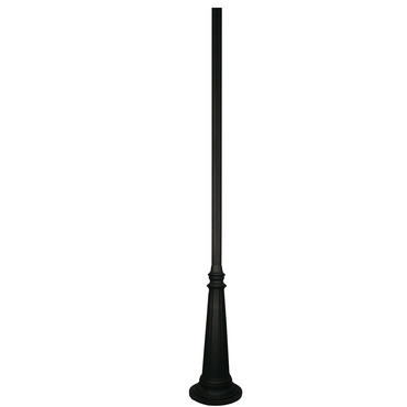 3IN Fitter Outdoor Round Heavy Post w/Tapered Base - 10 Foot | Z-Lite at Lightology 3IN Fitter Outdoor Round Heavy Post w/Tapered Base - 10 Foot