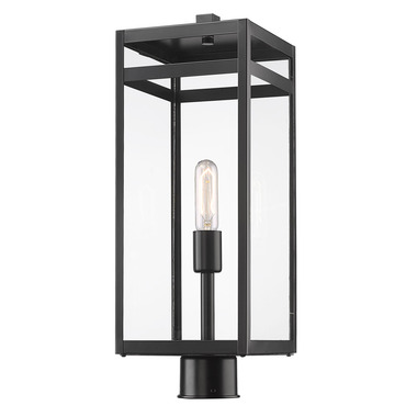 Nuri Outdoor Post Light with Round Fitter