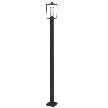 Sheridan Outdoor Post Light with Square Post/Stepped Base