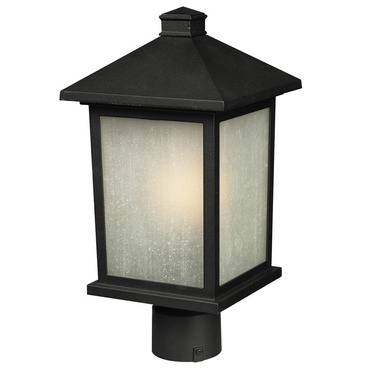 Holbrook Outdoor Post Light with Round Fitter