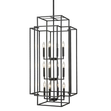 Titania 3 Tiered Chandelier | Z-Lite at Lightology Titania 3 Tiered Chandelier