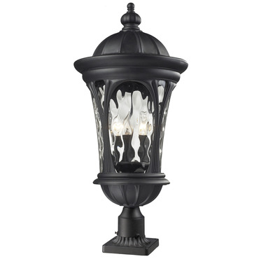 Doma Outdoor Pier Light with Decorative Base