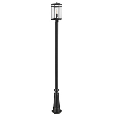 Nuri Outdoor Post Light with Round Post/Hexagon Base