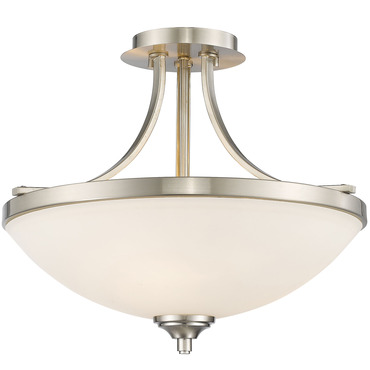 Bordeaux Semi Flush Ceiling Light
