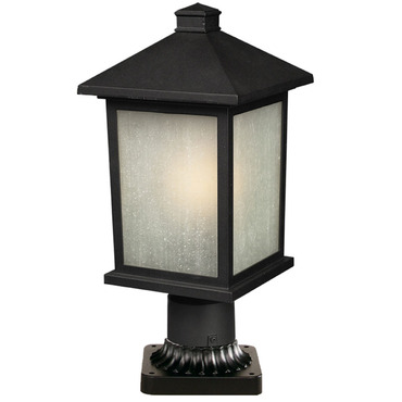 Holbrook Outdoor Pier Light with Decorative Base | Z-Lite at Lightology Holbrook Outdoor Pier Light with Decorative Base