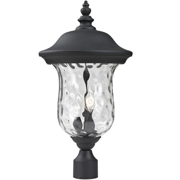 Armstrong Outdoor Post Light with Round Fitter