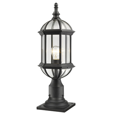 Annex Outdoor Pier Light with Traditional Base | Z-Lite at Lightology Annex Outdoor Pier Light with Traditional Base