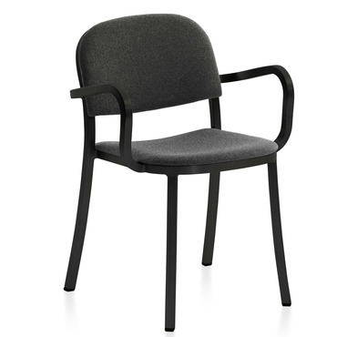 1 Inch Stacking Armchair | Emeco at Lightology 1 Inch Stacking Armchair