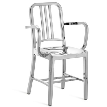 1006 Navy Collection Armchair | Emeco at Lightology 1006 Navy Collection Armchair