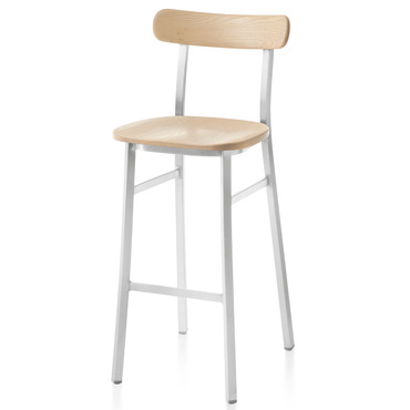 Utility Bar/ Counter Stool | Emeco at Lightology Utility Bar/ Counter Stool