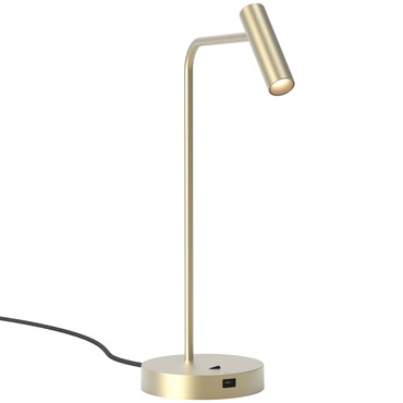 Enna Desk Lamp with USB Port | Astro Lighting at Lightology Enna Desk Lamp with USB Port