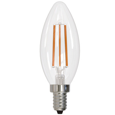 B11 Filament Candelabra Base 6W 120V 2700K 90CRI 4-PACK