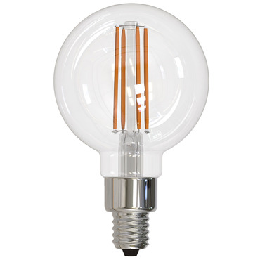G16.5 Candelabra Base Globe 4W 120V 2700K 90CRI 4-PACK