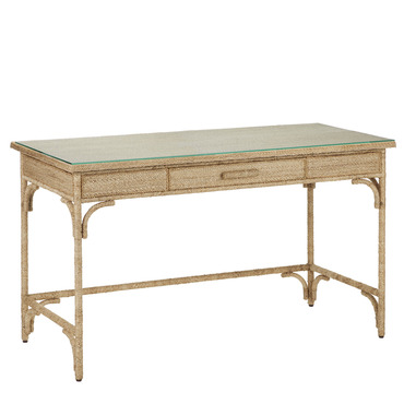 Olisa Desk | Currey and Company at Lightology Olisa Desk