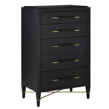 Verona Tall Chest | Currey and Company at Lightology Verona Tall Chest