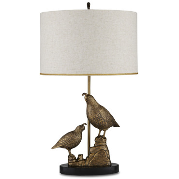 Codorniz Table Lamp | Currey and Company at Lightology Codorniz Table Lamp