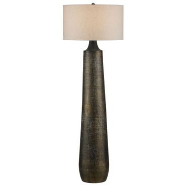 Brigadier Floor Lamp | Currey and Company at Lightology Brigadier Floor Lamp