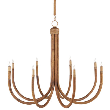 Samsara Chandelier | Currey and Company at Lightology Samsara Chandelier
