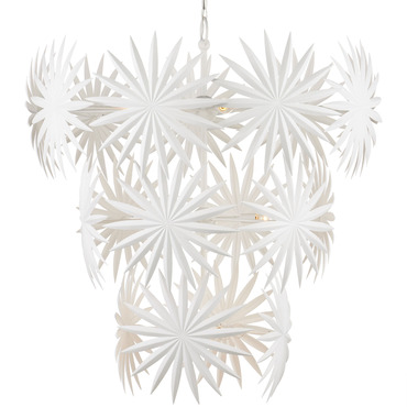 Bismarkia Chandelier | Currey and Company at Lightology Bismarkia Chandelier