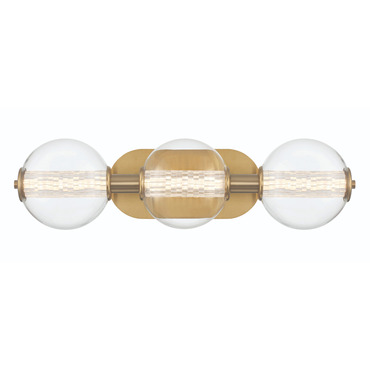 Atomo Bathroom Vanity Light | Eurofase at Lightology Atomo Bathroom Vanity Light