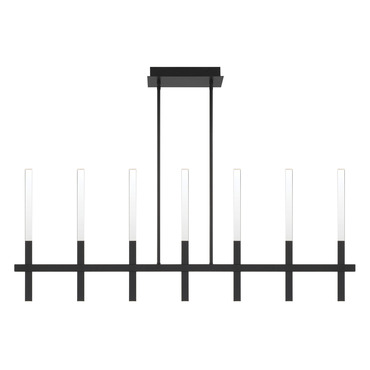 Benicio 7-Light Linear Chandelier | Eurofase at Lightology Benicio 7-Light Linear Chandelier