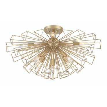 Dendelio Convertible Chandelier / Semi Flush | Eurofase at Lightology Dendelio Convertible Chandelier / Semi Flush
