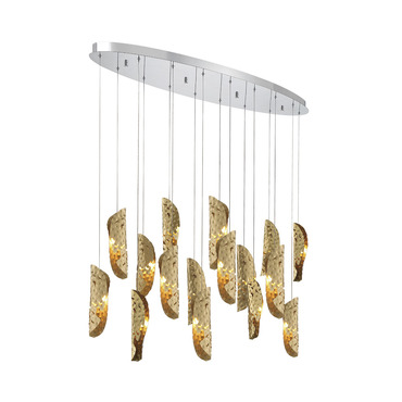 Sorrento Oval Multi Light Chandelier | Lib & Co at Lightology Sorrento Oval Multi Light Chandelier