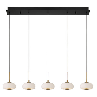 Adelfia Linear Multi Light Chandelier | Lib & Co at Lightology Adelfia Linear Multi Light Chandelier