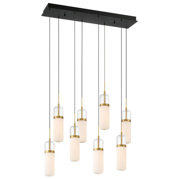 Verona Double Linear Multi Light Chandelier | Lib & Co at Lightology Verona Double Linear Multi Light Chandelier