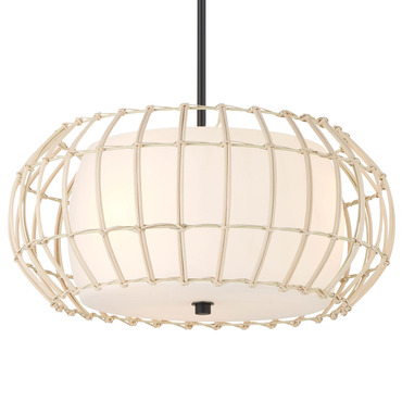 Watermill Drum Pendant | Minka Lavery at Lightology Watermill Drum Pendant