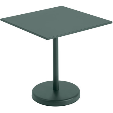 Linear Steel Square Cafe Table