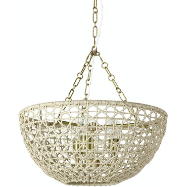 Montego Outdoor Pendant | Palecek at Lightology Montego Outdoor Pendant