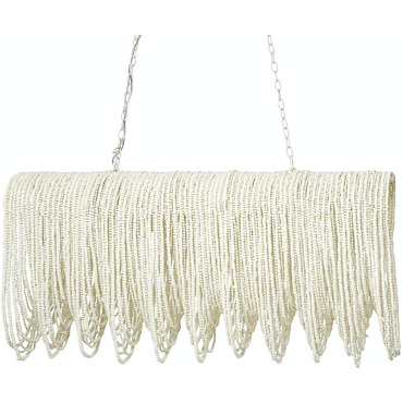Brooke Linear Chandelier | Palecek at Lightology Brooke Linear Chandelier