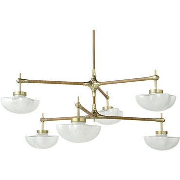 Cicero Chandelier | Palecek at Lightology Cicero Chandelier