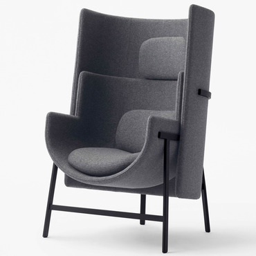 Kite Highback Lounge Chair | Stellar Works at Lightology Kite Highback Lounge Chair