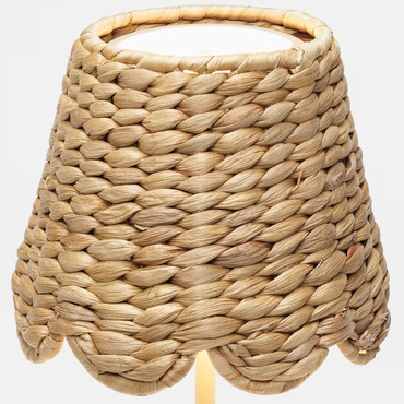 Poldina Scallop Wicker Shade