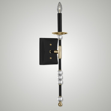Magro Wall Sconce | American Brass & Crystal at Lightology Magro Wall Sconce